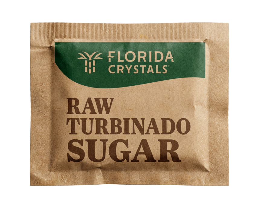 Florida Crystals Raw Turbinado Sugar Packet 4.5g