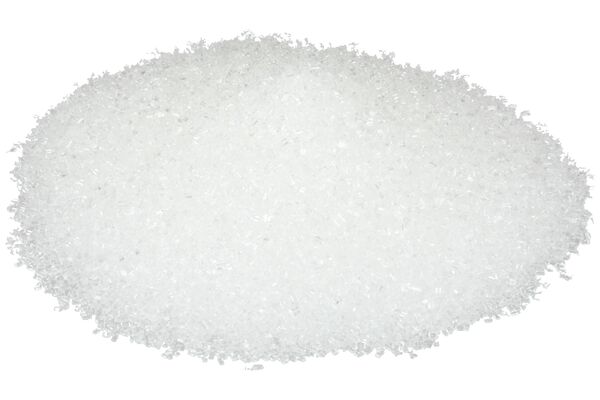 White Colored Crystals