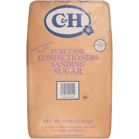 CH - Confectioners Sanding Sugar - 50LB Bag