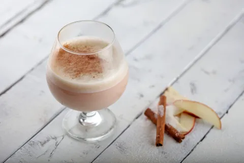 Apple Almond Tea Mocktail