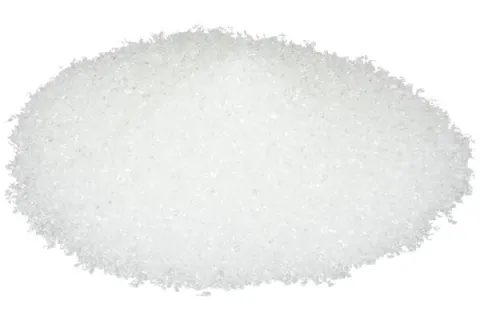 White Colored Crystals